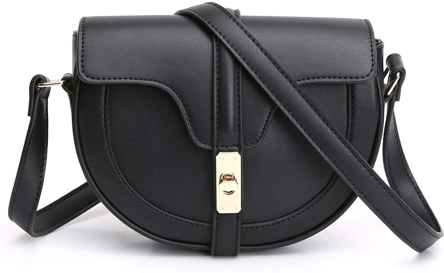 Price:$18.99    CrossLandy Crossbody Bag for Women Vintage Small Saddle Purse and Mini Tote Shoulder Handbags  Clothing