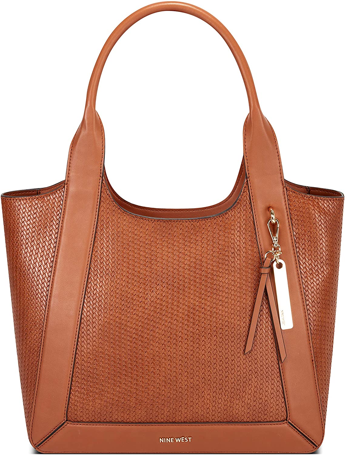 Price:$63.14    Nine West Tote, Caramel  Clothing