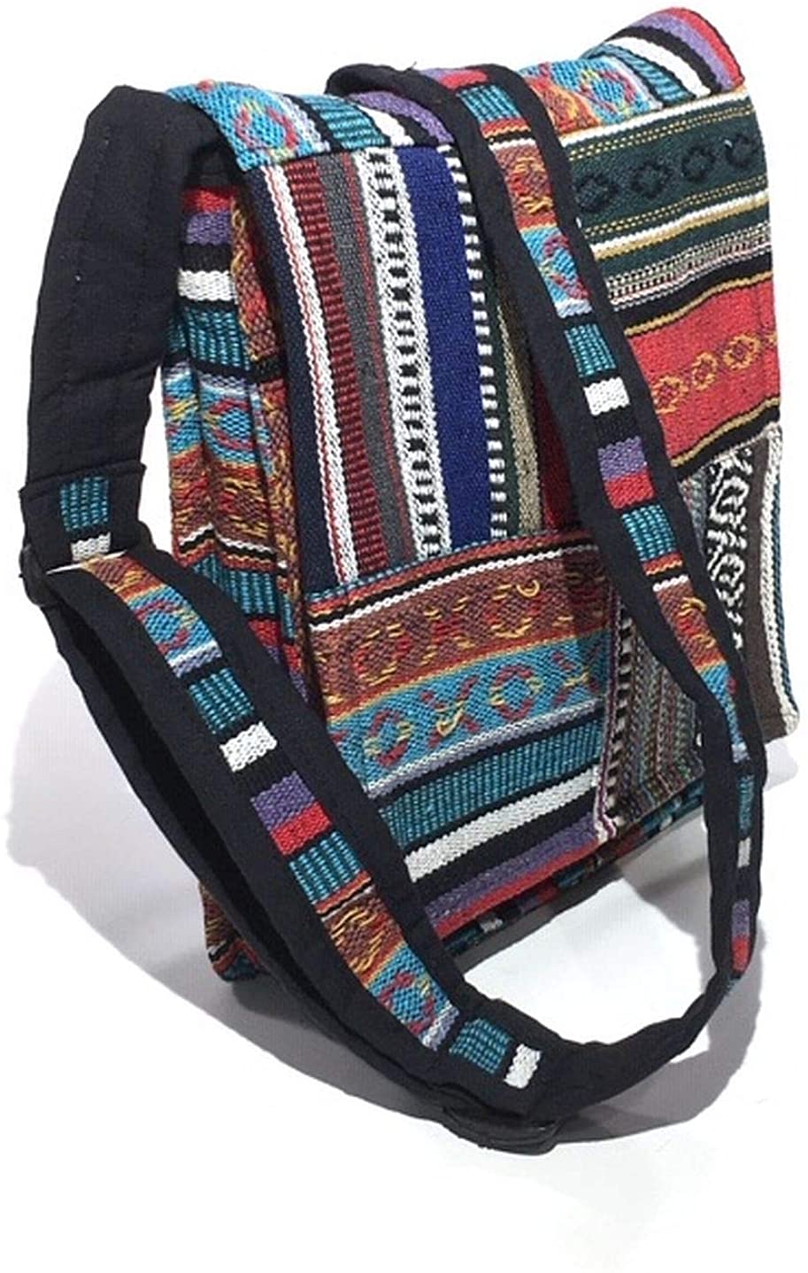 Price:$25.00 Small Adjustable Tribal Bohemian Crossbody Shoulder Bag Sling Purse or Tablet Case  Handbags   