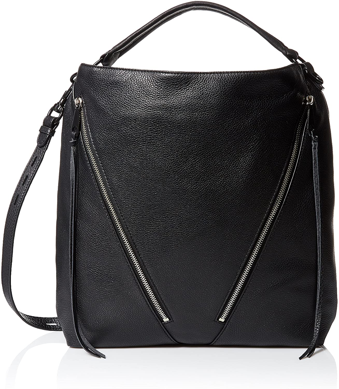 Price:$344.99    Rebecca Minkoff Moto Hobo, Black  Clothing