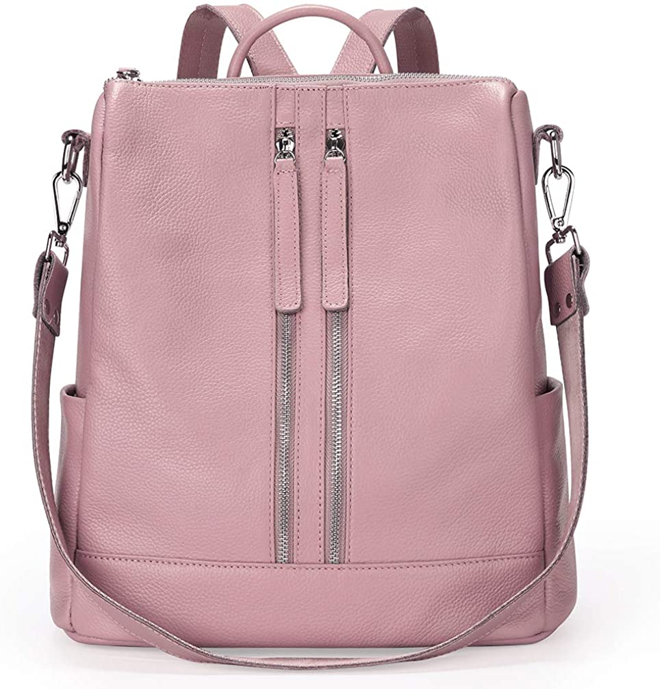 Price:$43.99    Genuine Leather Backpack Women Shoulder Bag Casual Purse Convertible  Clothing