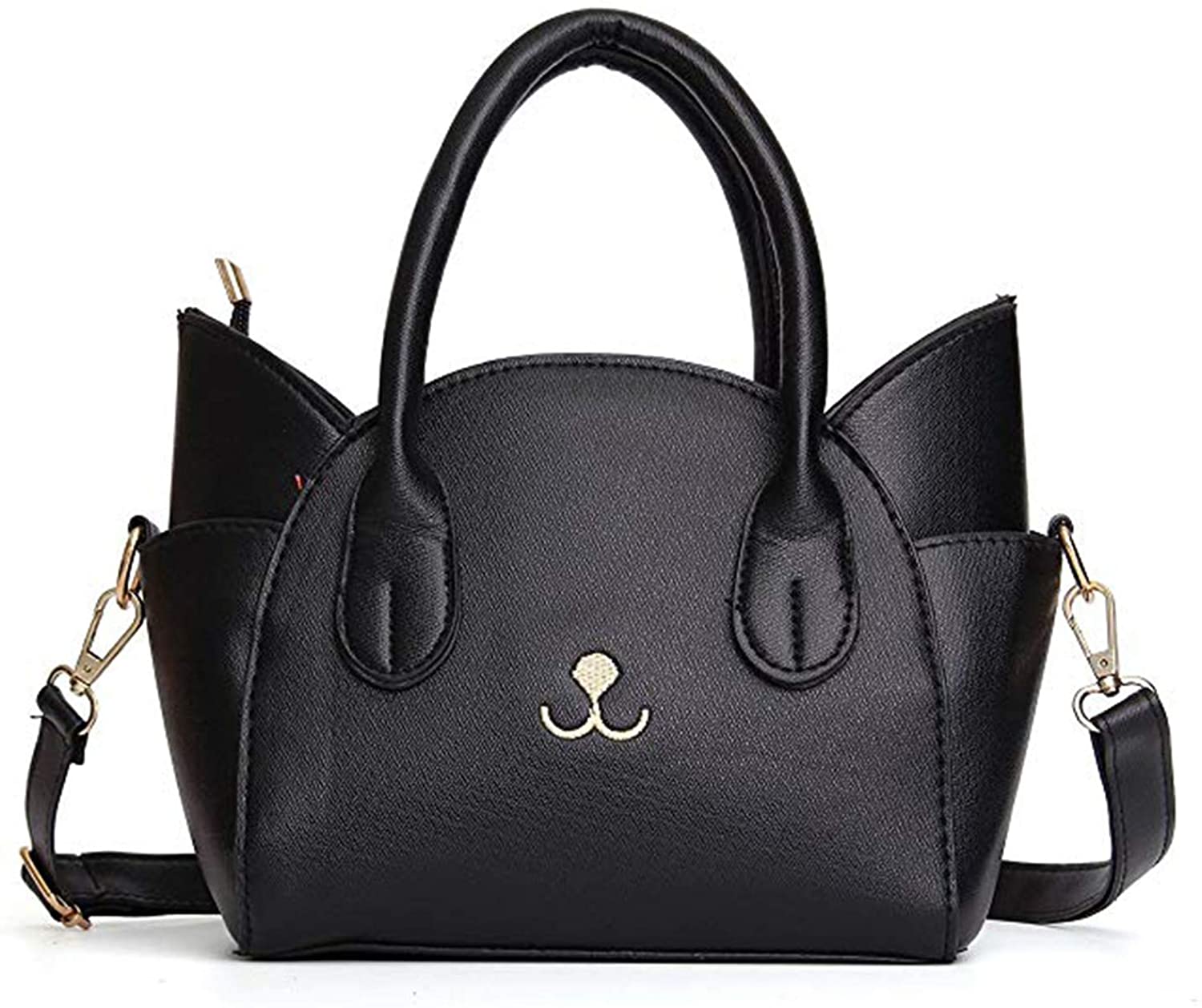 Price:$19.99 SUKUTU Womens Girls Cute Cat Top Handle bags Cross Body Shoulder Purses Handbags  Handbags   