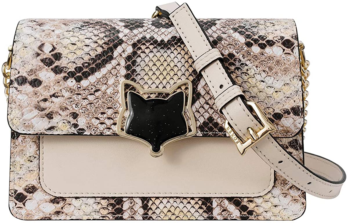 Price:$49.99 Small Leather Crossbody Bags for Women, Genuine Leather Snakeskin Pattern Ladies Mini Messenger Bags with Adjustable Shoulder Strap Women's Stylish Satchel Purses Womens Cell Phone Pouch (White)  Handbags   