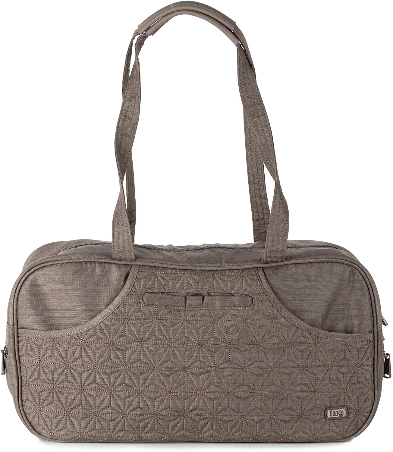 Price:$65.84   | Lug Women's Tugboat Carry-All Bag, Brushed Black Travel Shoulder, One Size, Brushed Walnut | Carry-Ons