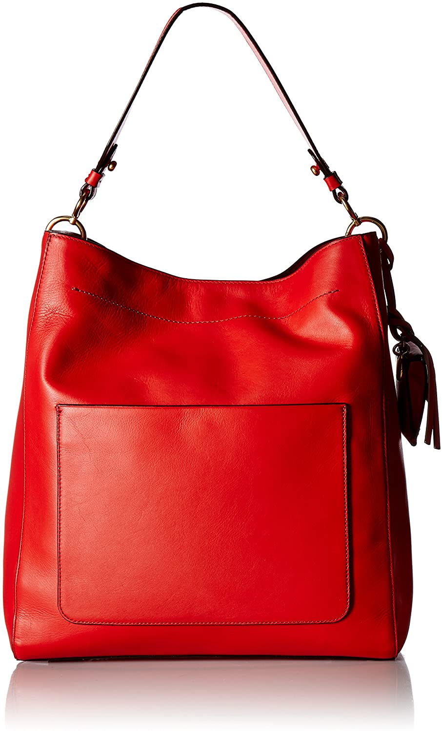 Price:$211.09    Cole Haan Zoe Bucket, aura orange  Clothing