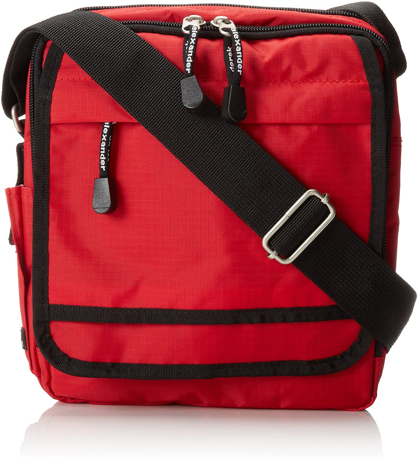 Price:$49.99    Derek Alexander Ns Top Zip Shoulder Bag, Red, One Size  Clothing
