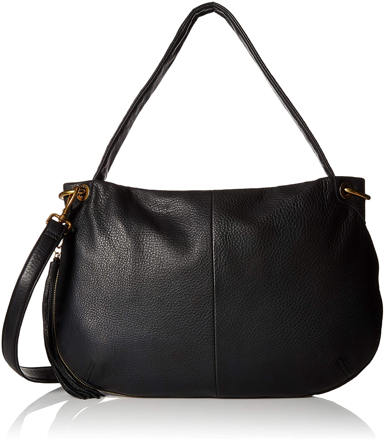 Price:$155.56    Hobo Women's Vale Black Vintage Leather Shoulder Bag  Clothing