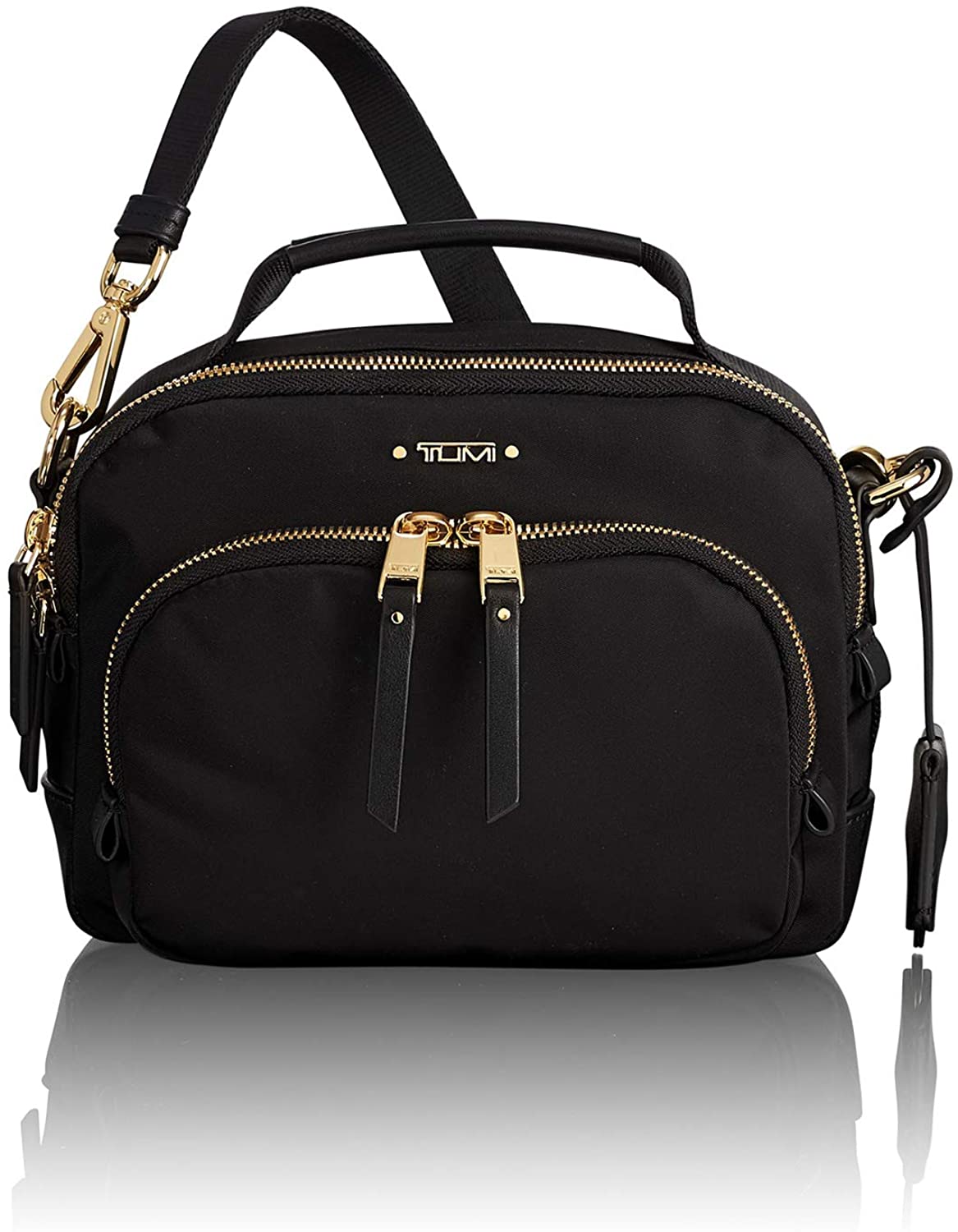 Price:$171.50    TUMI - Voyageur Troy Crossbody Bag - Over Shoulder Satchel for Women - Black  Clothing