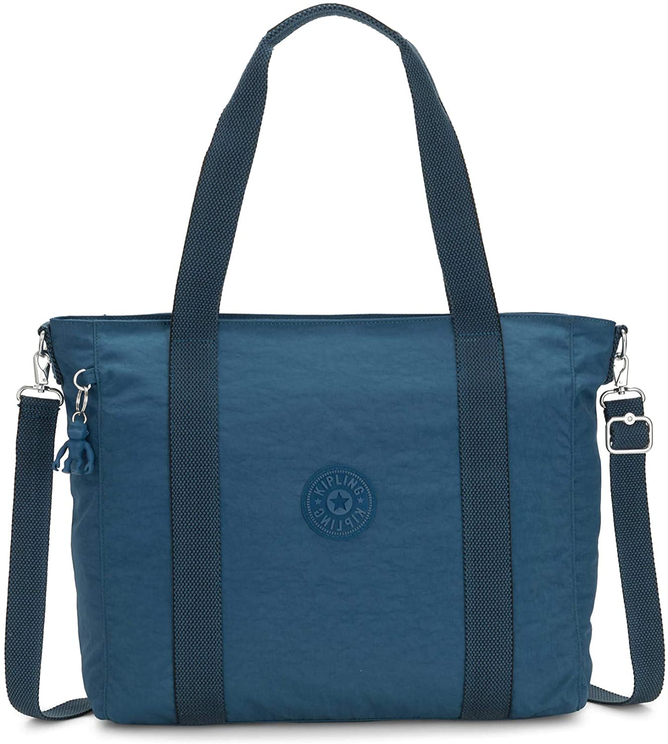 Price:$109.00    Kipling Women's Asseni Tote Bag, MYSTIC Blue, One Size  Clothing