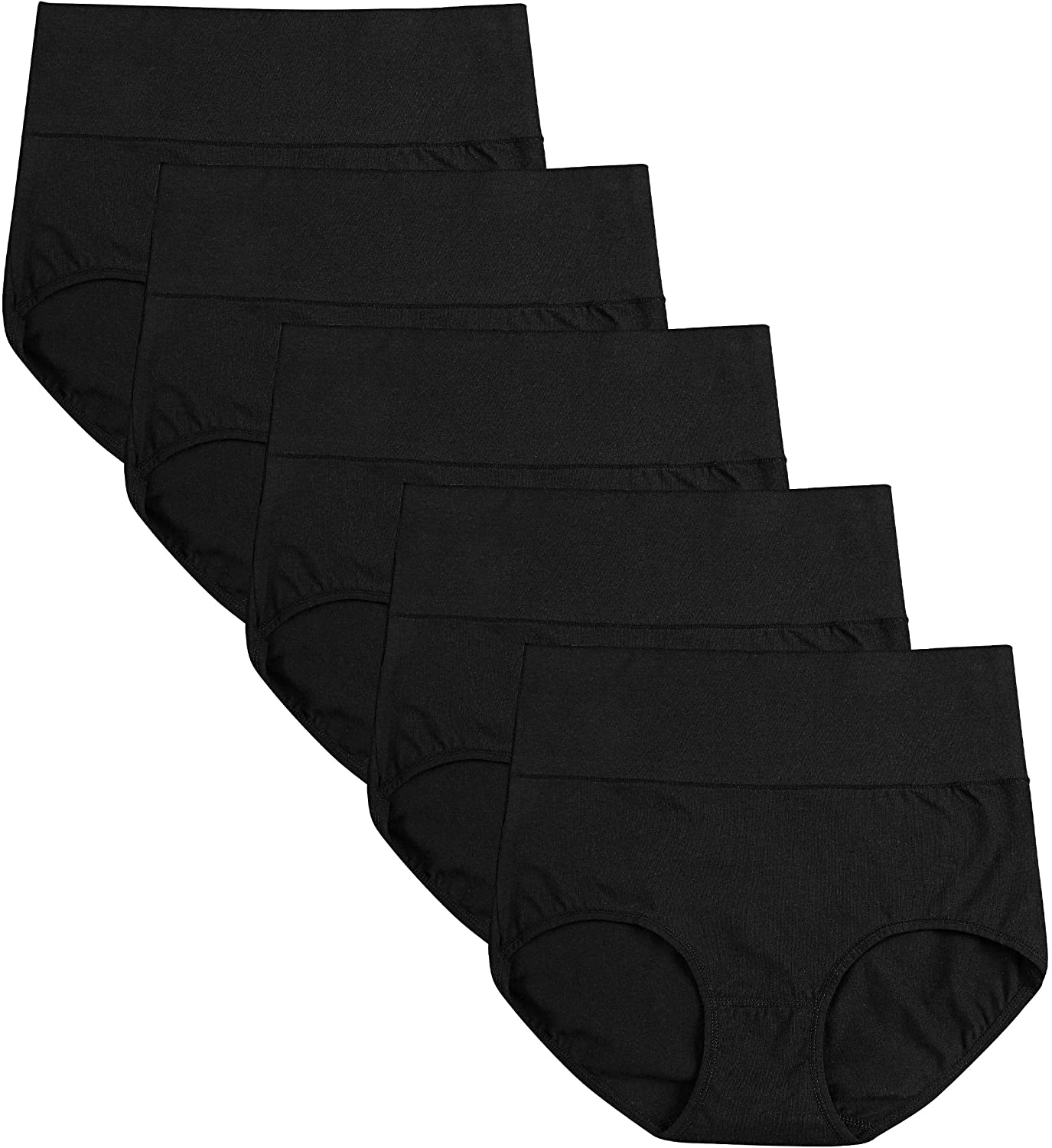 Price:$20.99 cauniss Womens Cotton Panties High Waist C Section Recovery Postpartum Soft Stretchy Full Coverage Underwear(5 Pack) at Amazon Women’s Clothing store