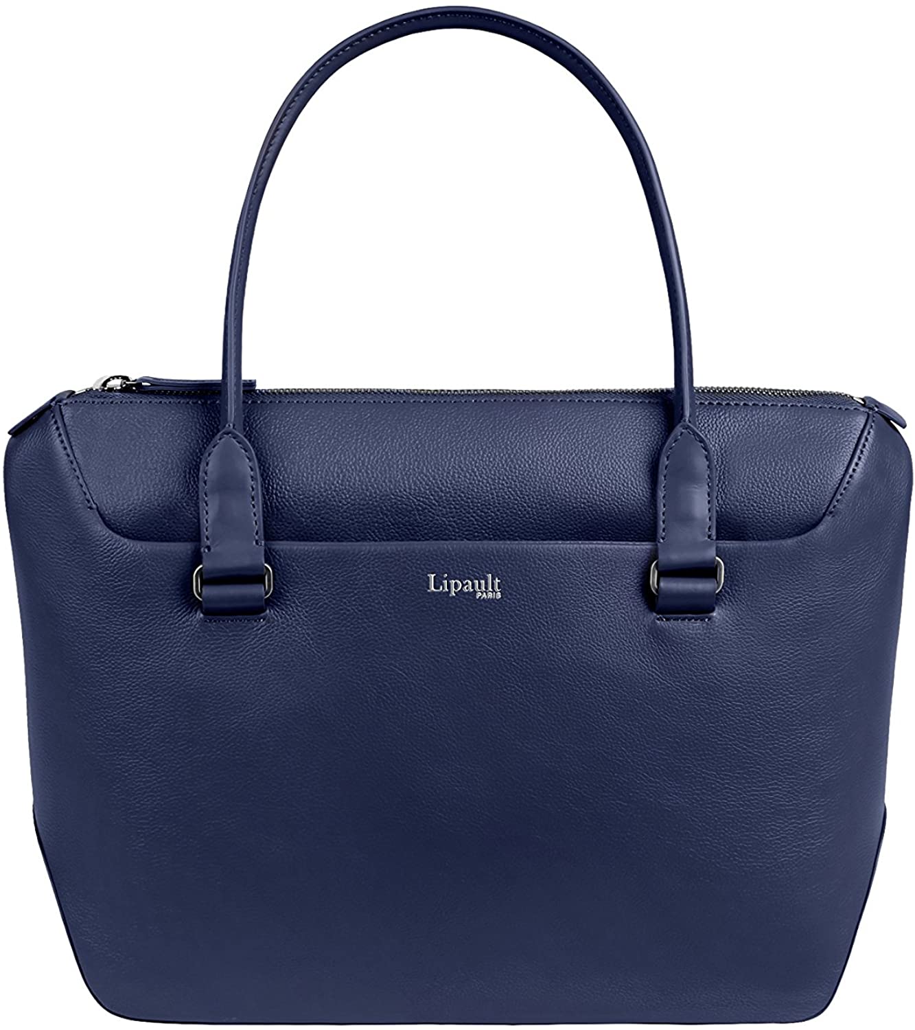 Price:$59.00    Lipault - Plume Elegance Tote Bag - Small Top Handle Shoulder Handbag for Women - Navy  Clothing