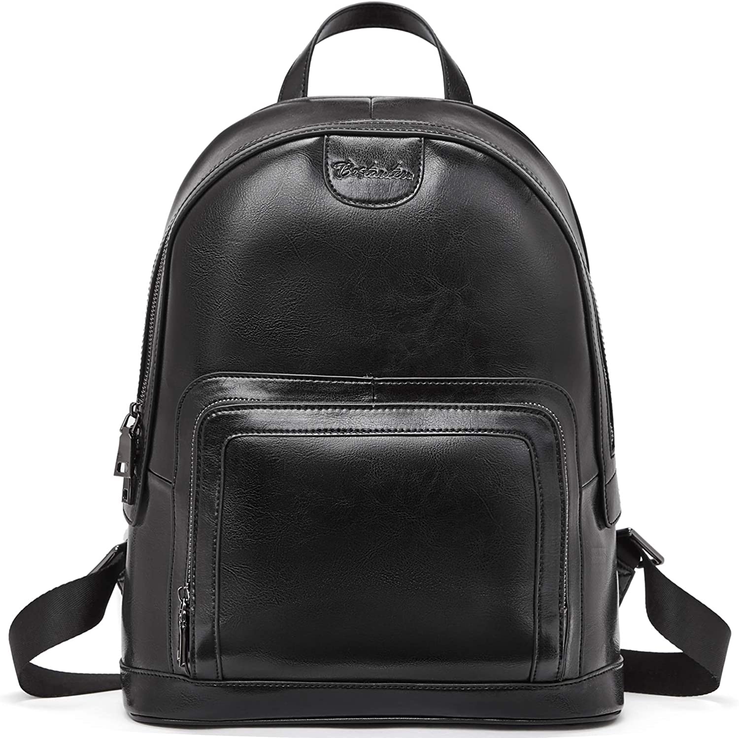 Price:$69.99    BOSTANTEN Women Leather Backpack Purse Rucksack Shoulder Bag Large Travel Casual College Bags  Clothing