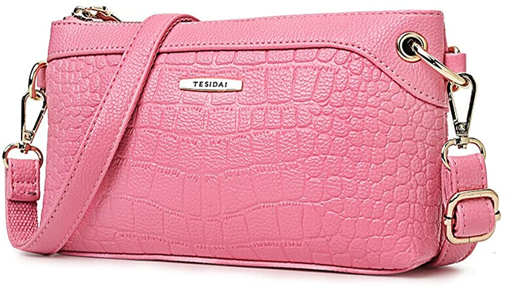 Price:$69.00 TESIDAI Women Small Shoulder Crossbody Bag PU Leather Handbag  Handbags   