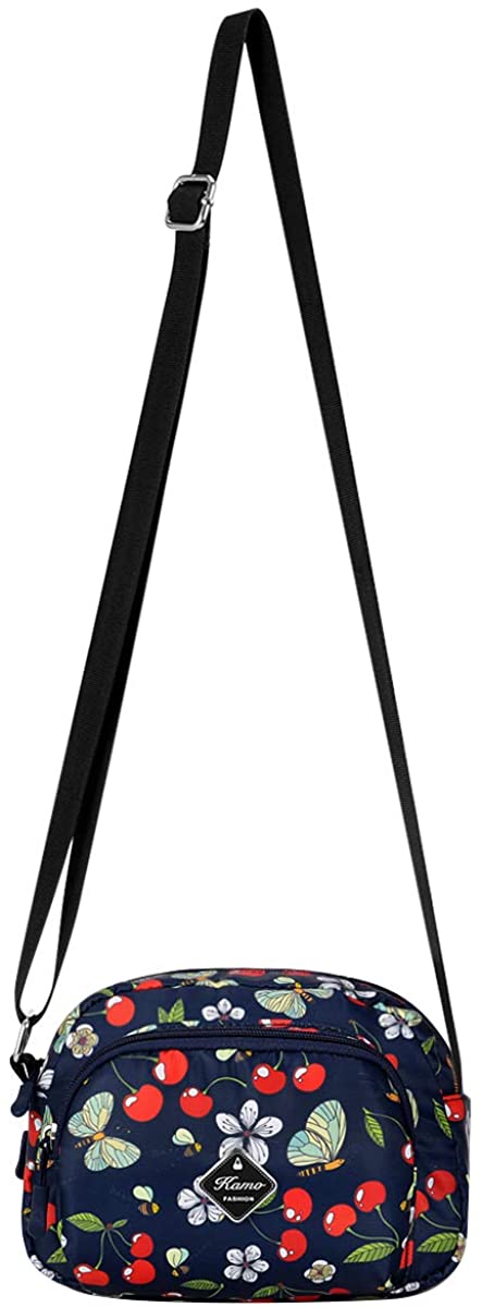 Price:$14.99 Kamo Crossbody Mini Bag Messenger Bags Multi Pocket Casual Purse Handbag Cellphone Shoulder Bag for Women Girls  Handbags   