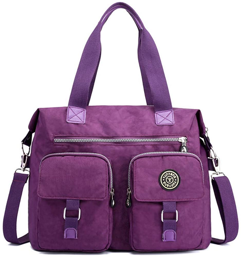 Price:$0.00 Women's Shoulder Bags, Segater Crossbody Purse with Pockets Waterproof Nylon Casual Handbag Lightweight Bags  Handbags   