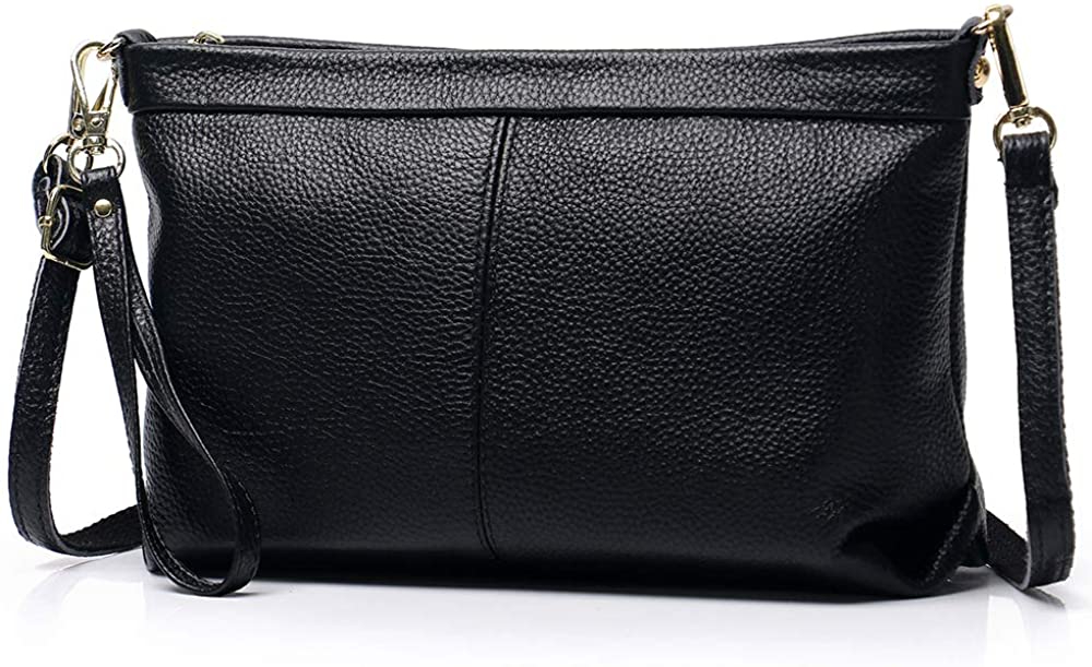 Price:$32.99    Genuine Leather Handbags  Crossbody Luxury Satchel Shoulder Purses Tote Bags Wallets for Woman, Ladies.  Clothing