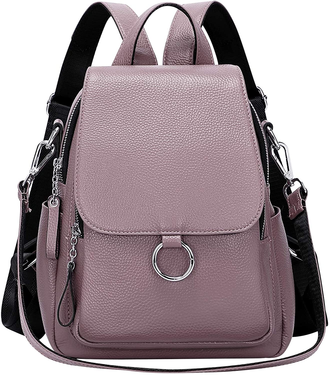Price:$67.98    ALTOSY Women Leather Backpack Purse Fashion Convertible Ladies Shoulder Bag Small (S96 Taro Purple)  Clothing
