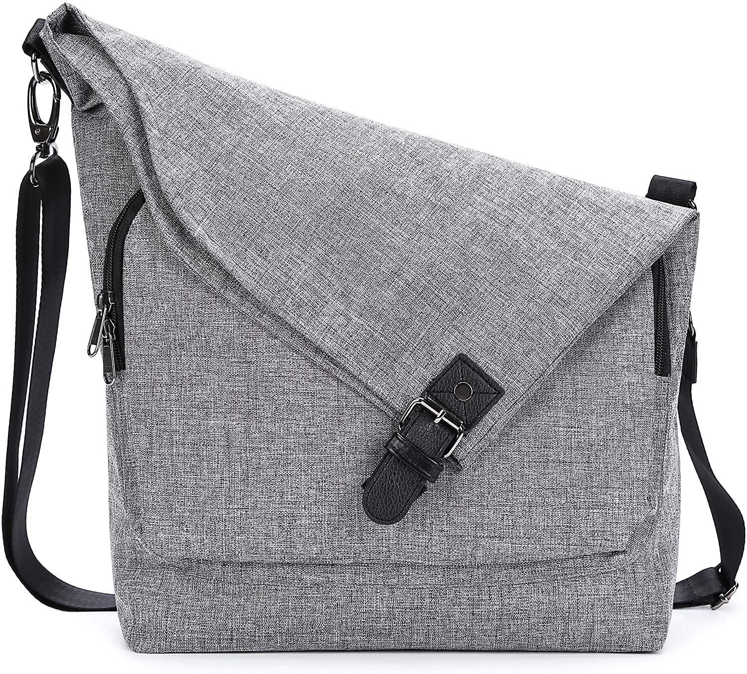 Price:$29.99    AmHoo Crossbody Bag for Women Faux Leather Purse Polyester Messenger Handbags Shoulder Hobo Bag Totes  Clothing