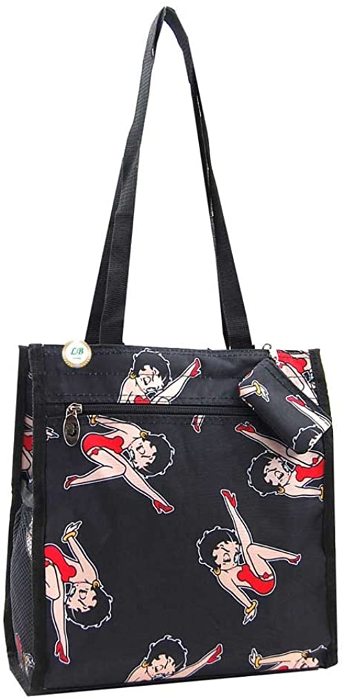 Price:$14.90    Betty Boop Medium Shopper Bag (Sitting Pattern)  Clothing