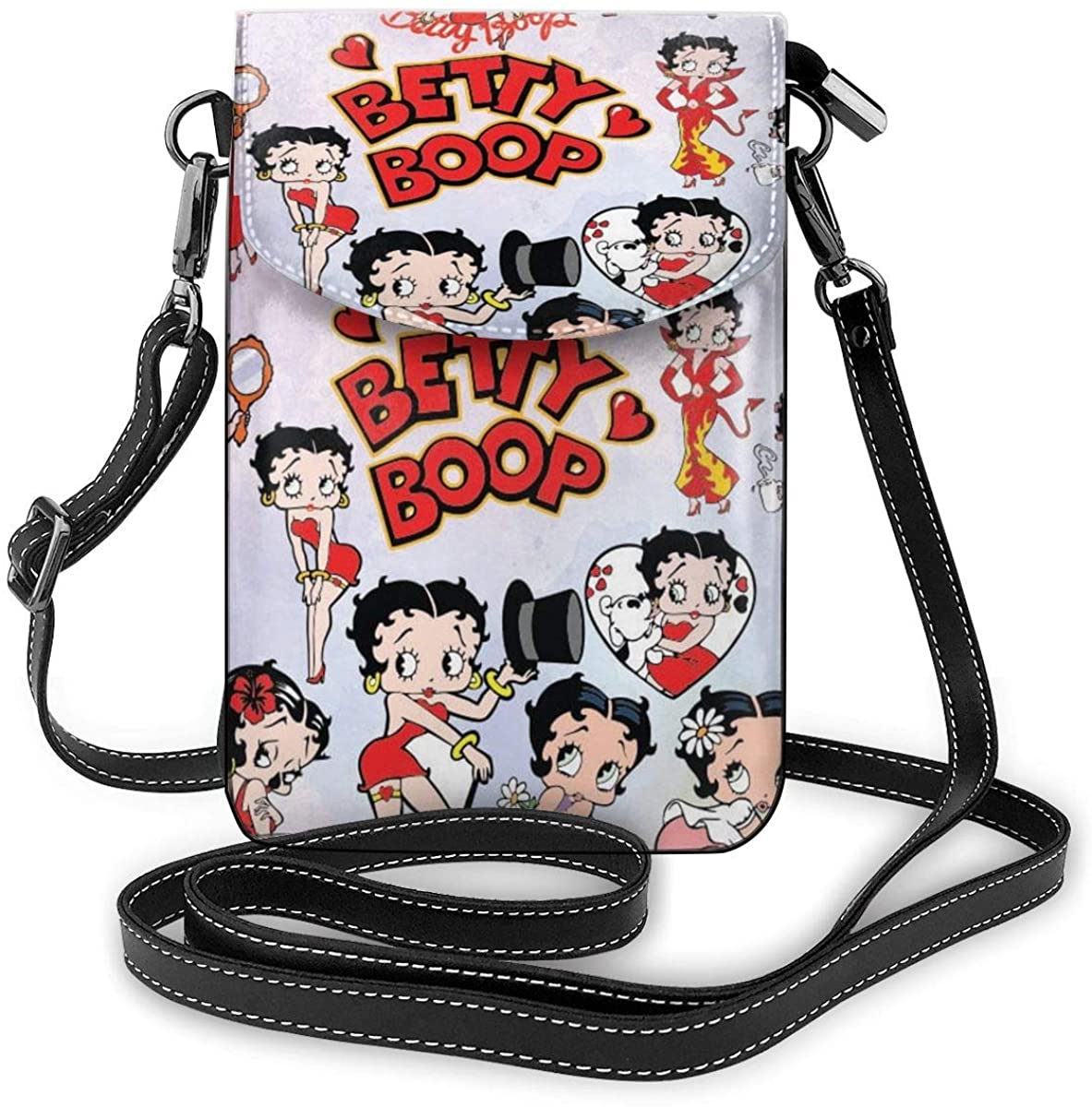 Price:$35.99 Be-Tty Bo-Op Crossbody Cell Phone Purse Handbag Small Shoulder Bag - Women Pu Leather Handbag With Adjustable Strap  Handbags   