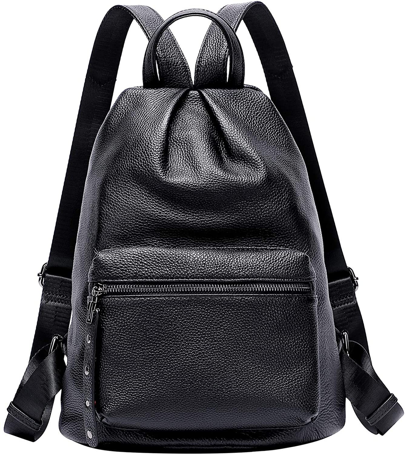 Price:$67.89    ALTOSY Genuine Leather Backpack for Women Convertible Anti Theft Backpack Casual Shoulder Bag （S79 Black）  Clothing