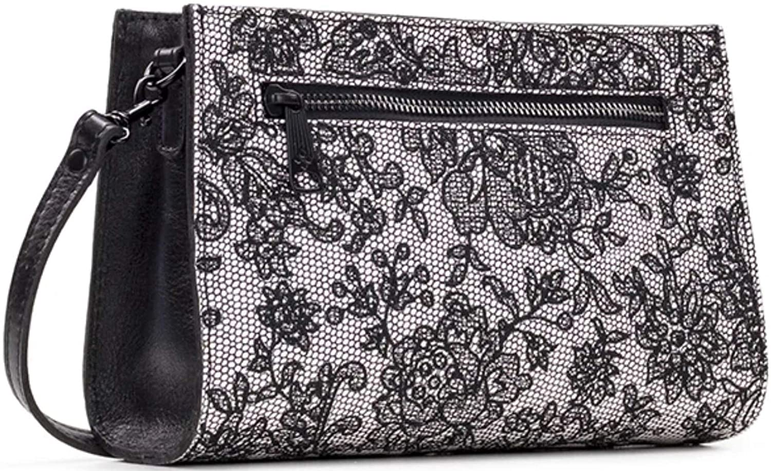 Price:$128.00 Patricia Nash Turati Convertible Crossbody Shoulder Bag White Lace  Handbags   