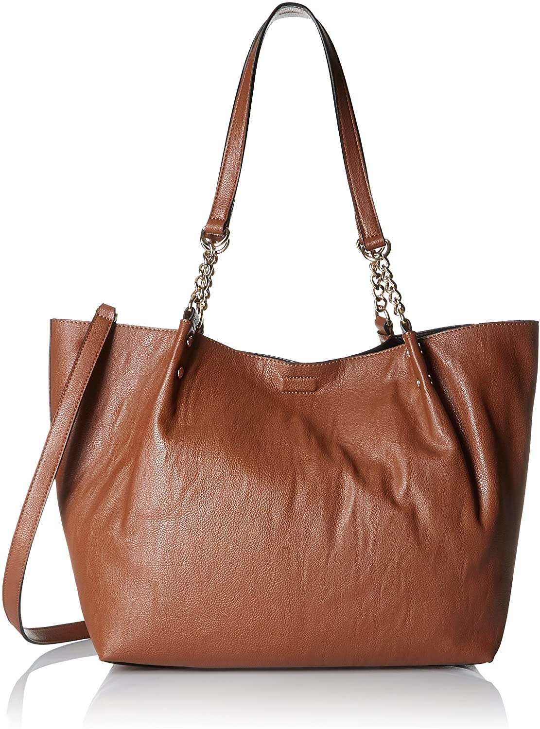 Price:$60.99    Calvin Klein Reversibles Pebble Tote,-Luggage/Black  Clothing