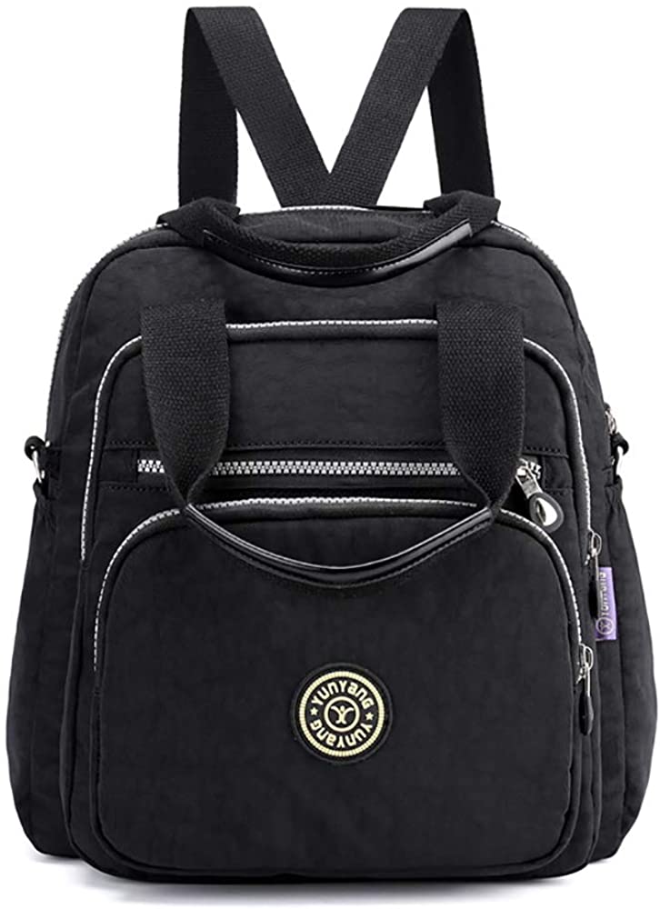Price:$19.80    Mfeo 3 Uses Multi Pockets Womens Nylon CrossBody Shoulder Bag Tote Backpack  Clothing