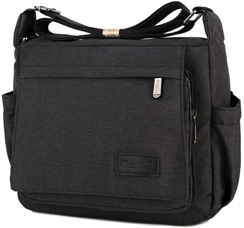 Price:$21.99 Women Casual Shoulder Bag Multi Pockets Water-Resistant Clasp Bag Nylon Travel Purses and Handbags  Handbags   