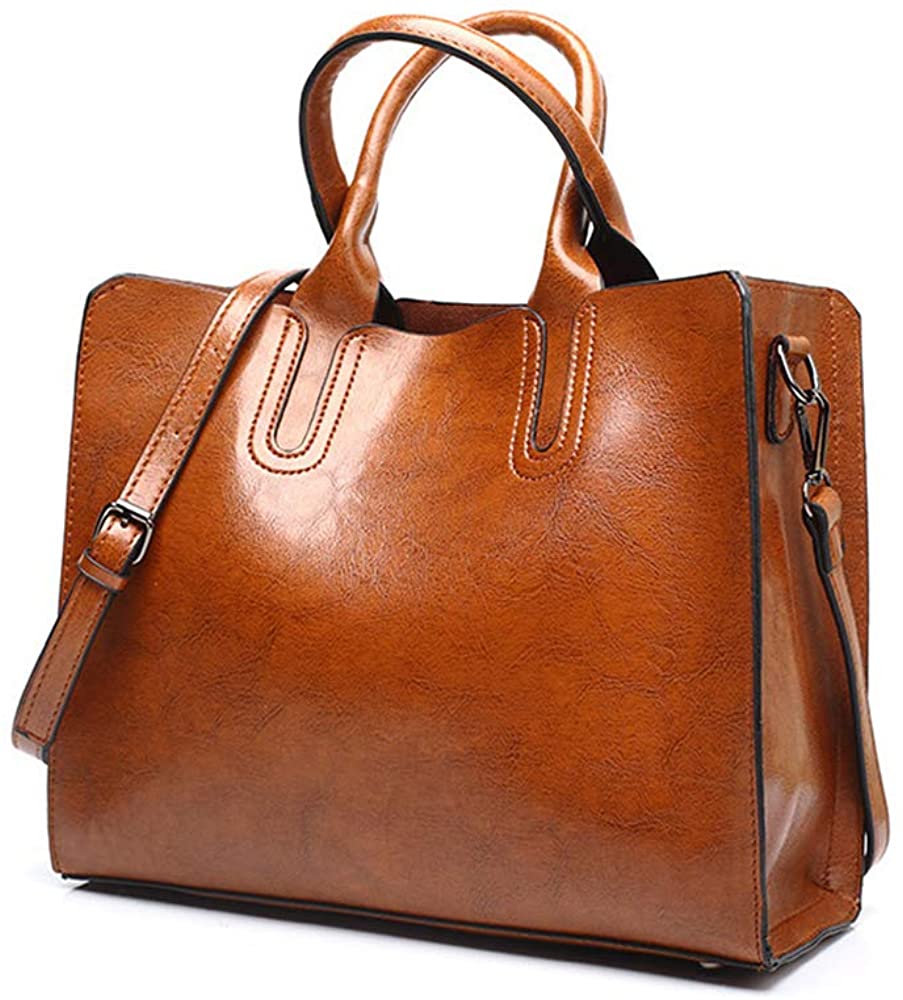 Price:$22.90    Handbags For Women PU Leather Hobo Bag Ladies Purse Fashion Crossbody Shoulder Bag for Work,Travel,Brown  Clothing