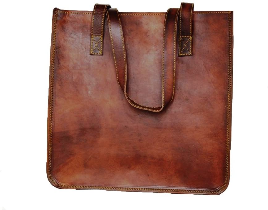Price:$34.89    Leather Vintage Gypsy bag Vintage tote bag shoulder bag Women leather top handlebags Leather bags for women  Clothing