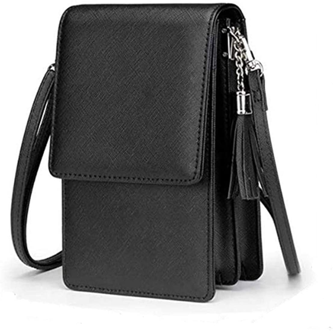 Price:$9.89 Small Crossbody Bag Shoulder Bags for Women Cell Phone Purse Wallet Lightweight Roomy Handbags (Black)  Handbags   