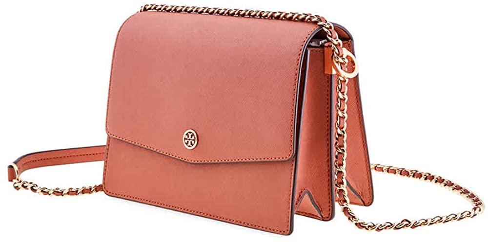 Price:$350.24 Tory Burch Robinson Convertible Shoulder Bag- Tramonto  Handbags   