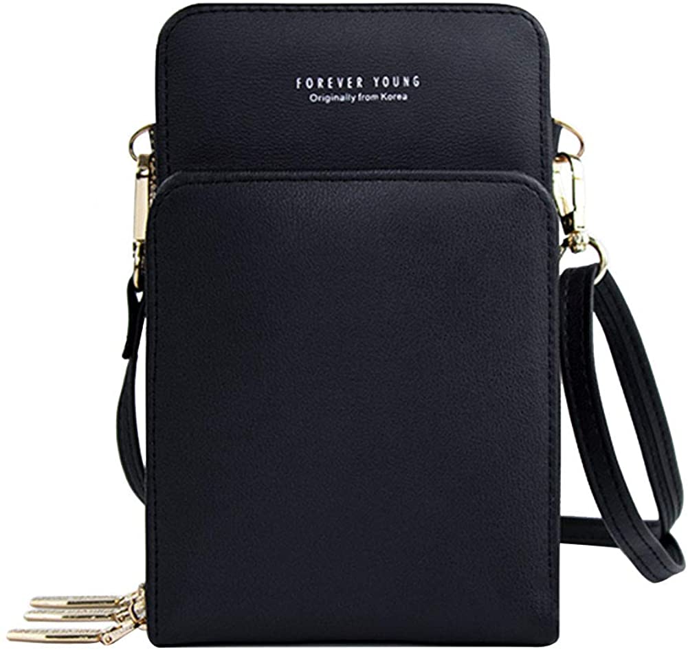 Price:$11.89 Lightweight Small Crossbody Bag Mini Messenger Shoulder Bag for Women Small Crossbody Cell Phone Purse Wallet with Credit Card Slots  Handbags   