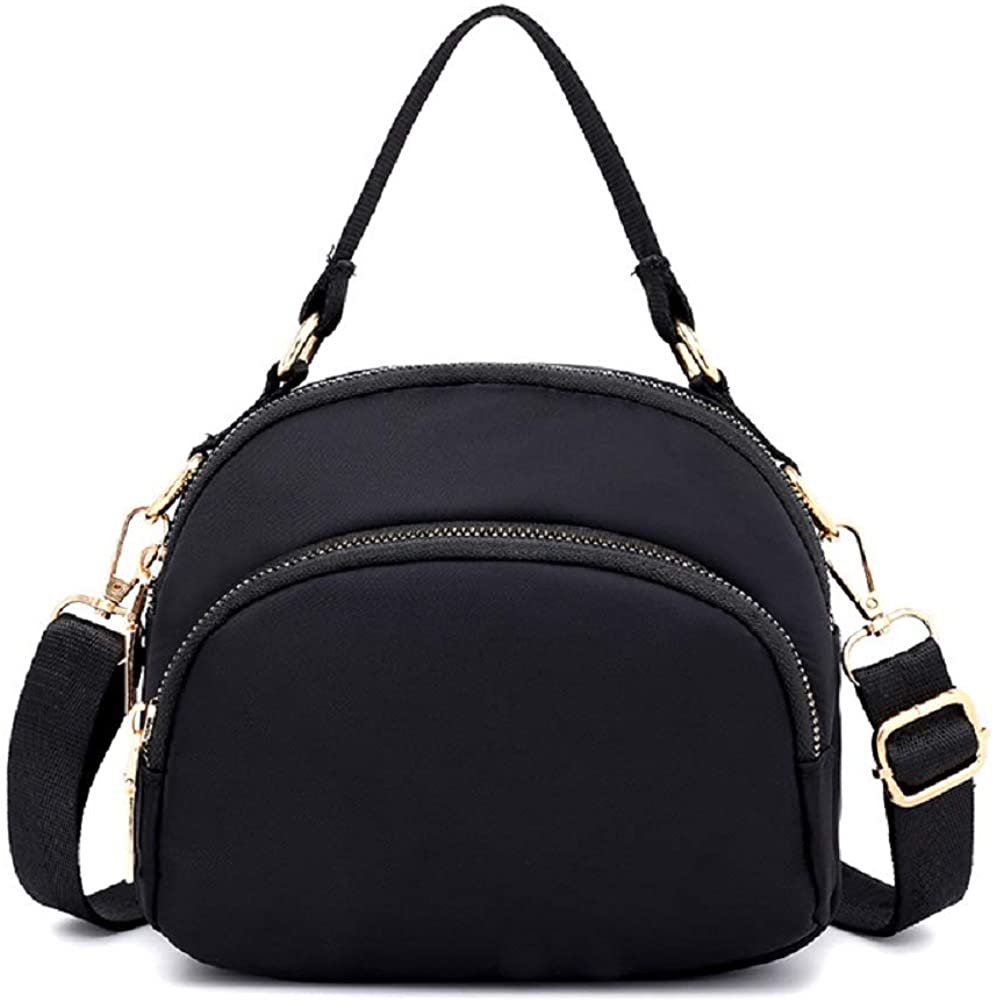 Price:$12.99 Small Crossbody bags Cute Travel Shoulder handbag Cell Phone Purses for Women (black)  Handbags   
