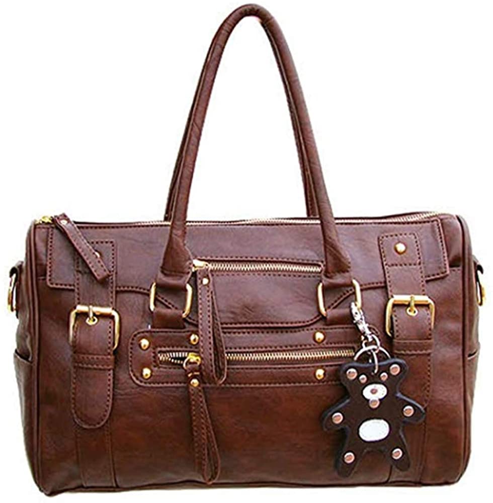 Price:$20.99    Women Retro Handbags and Purses PU Top-handle Shoulder Bag Totes Satchels  Clothing