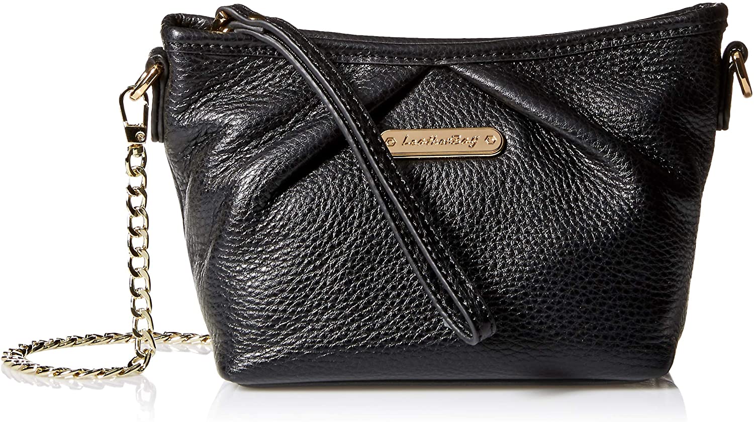 Price:$39.82    Leatherbay Women's Aurano Shoulder Bag, Black, One Size  Clothing