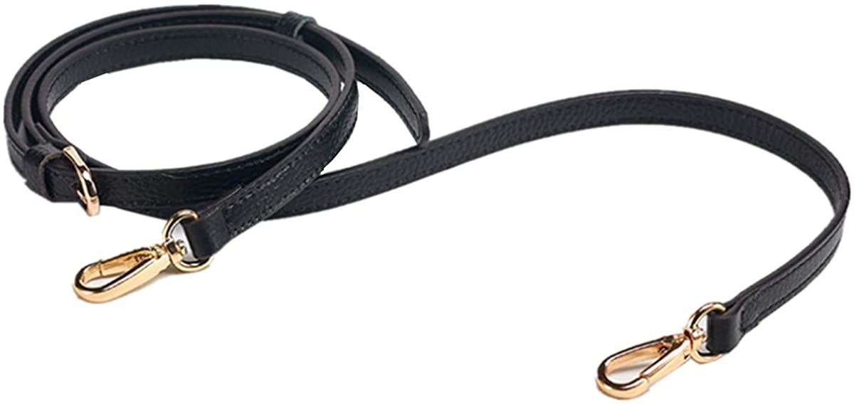 Price:$16.00 HOUTBY Replacement Leather Purse Strap Adjustable For Crossbody Shoulder Handbags Bag Buckles DIY 0.47x51.18" (Black)  Handbags   