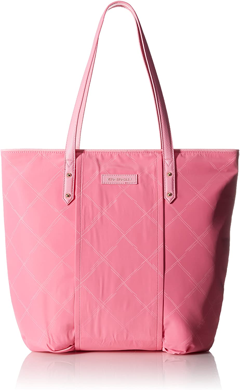 Price:$107.99    Vera Bradley Women's Preppy Poly Tote Bag, Blossom Pink  Clothing
