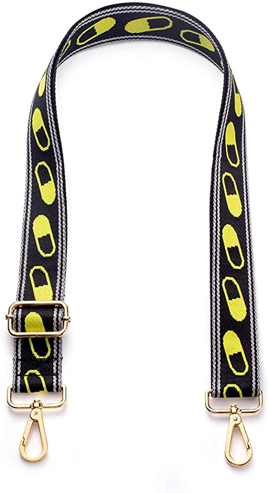 Price:$11.99 Bag Straps Replacement, Adjustable Crossbody Shoulder Guitar Style Strap For Purses & Handbags  Handbags   