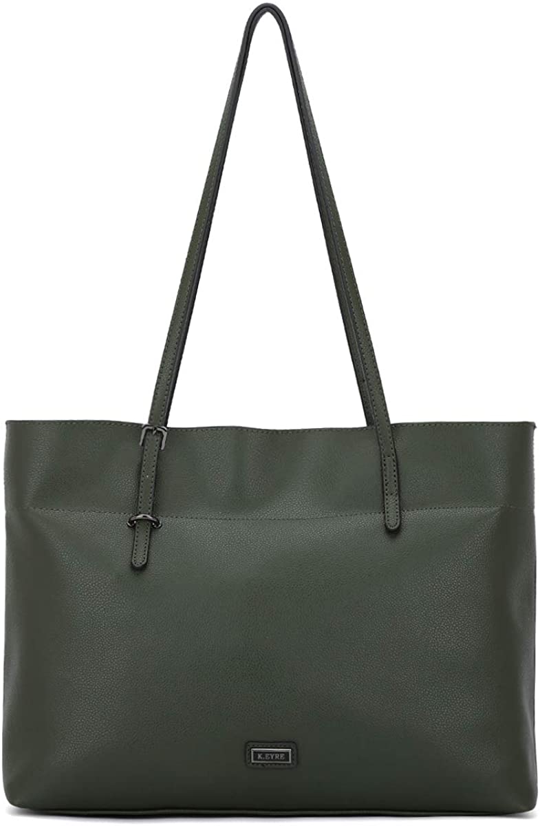 Price:$36.99    Women Handbags Shoulder Bags PU Leather Satchel Tote Bag Mutipocket Purse (AKL2270#K733#702JASPER)  Clothing