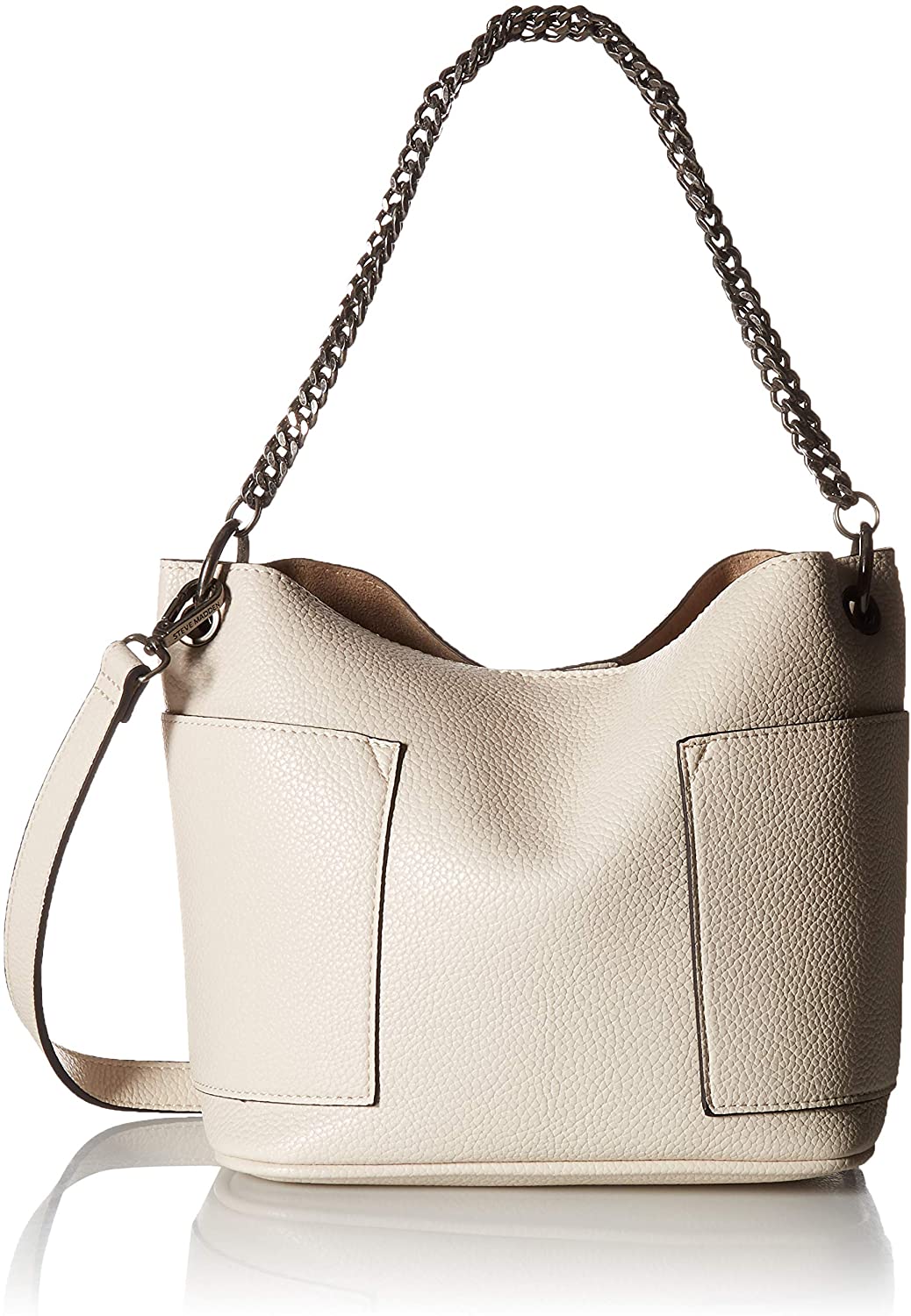 Price:$63.63 Steve Madden BBETTIE, Cream, One Size  Handbags   