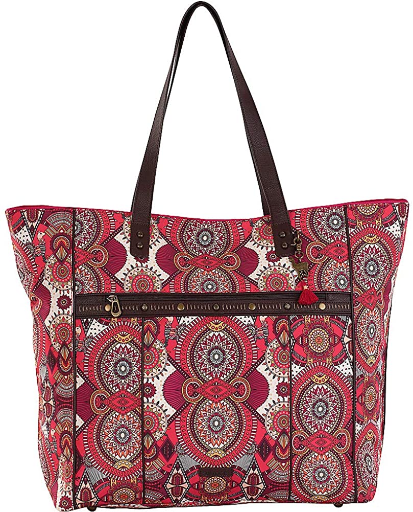 Price:$68.14    Sakroots Women's Travel Bag, Ruby Wanderlust, One Size  Clothing