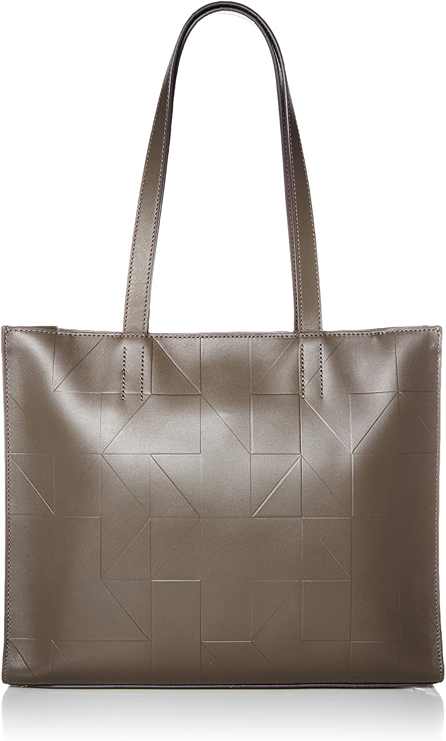 Price:$150.87 ECCO Signature Line Shopper, Warm Grey  Handbags   