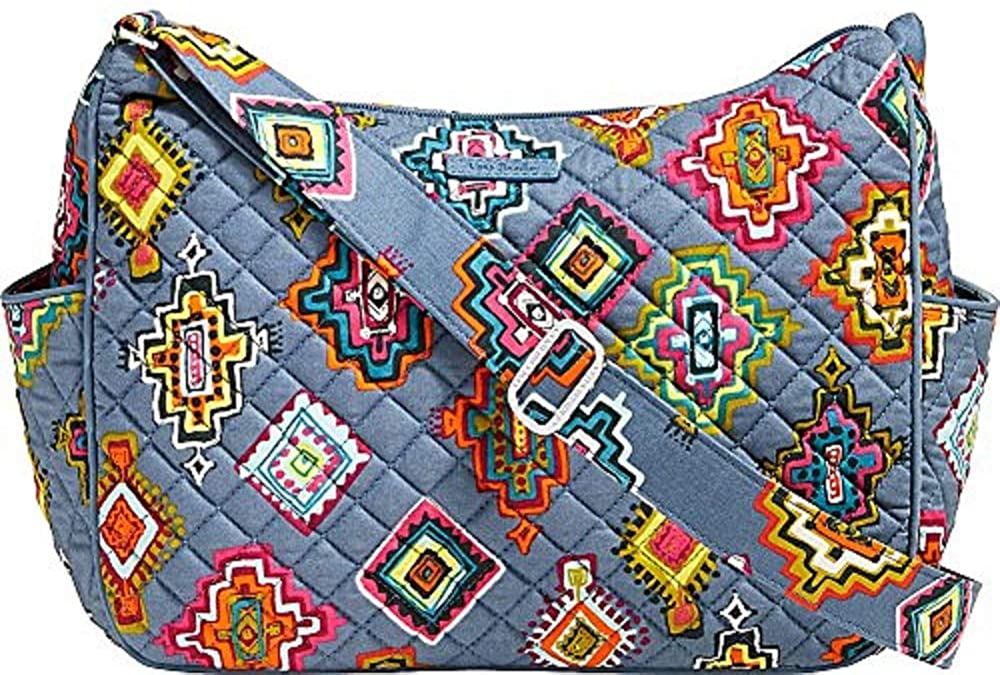 Price:$44.57 Vera Bradley Signature Cotton on The Go Crossbody Purse  Handbags   