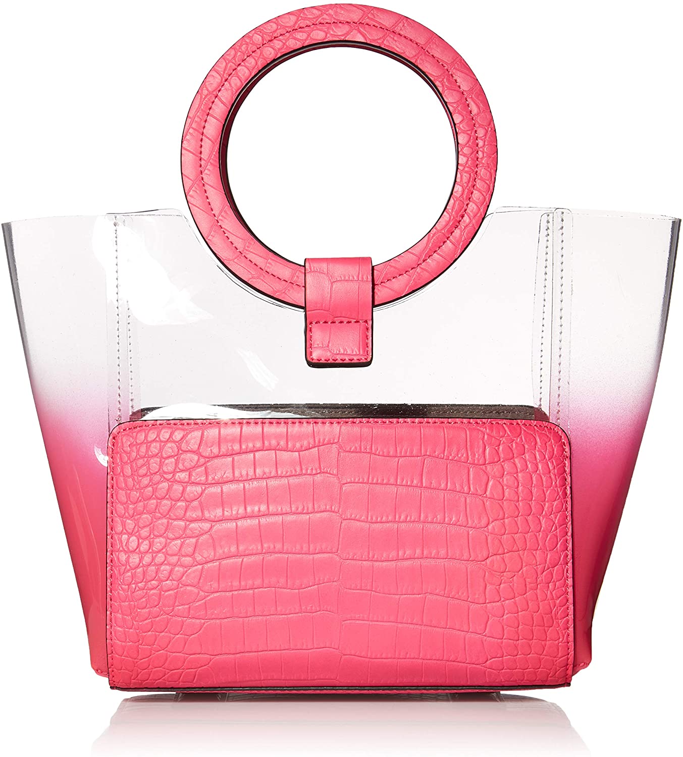 Price:$63.17    Vince Camuto Clea Small Tote, neon fuchsia  Clothing