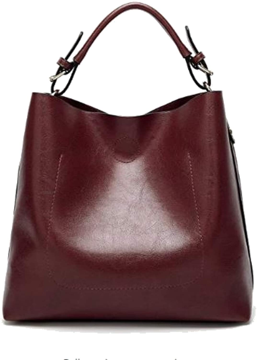 Price:$29.99    Womens Hobo Bag Durable Leather Purse & Tote Messenger Bag Shoulder Handbag Crossbody Bags for Ladies (burgundy)  Clothing