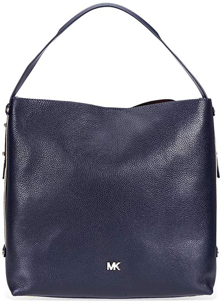 Price:$170.00 MICHAEL Michael Kors Griffin Large Leather Shoulder Bag - Admiral  Handbags   