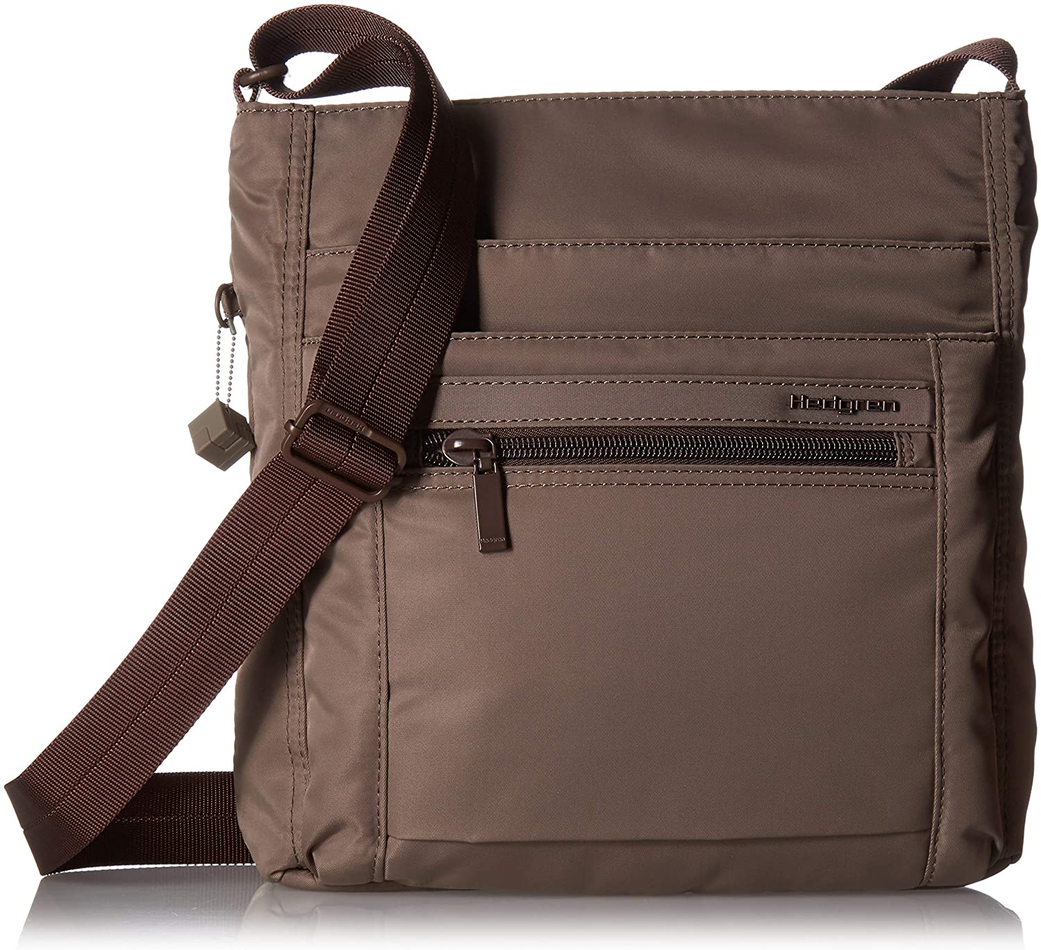 Price:$0.00 Hedgren Orva RFID Slim Shoulder Bag, Sepia/Brown  Handbags   