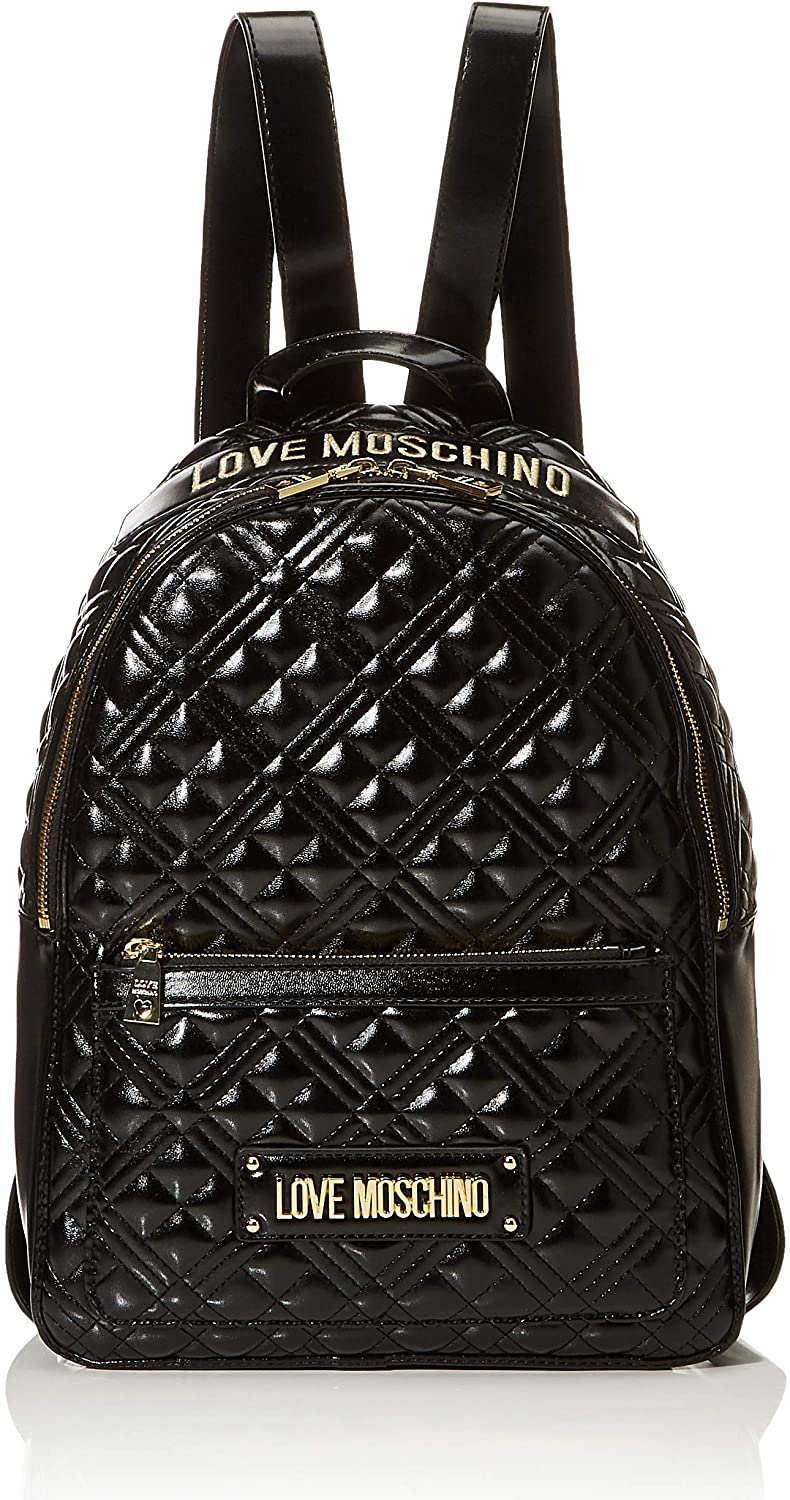 Price:$335.00    Love Moschino BORSA QUILTED NAPPA PU NERO Women’s , Black, Normale  Clothing